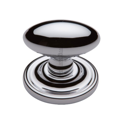 CHELSEA OVAL MORTICE DOOR KNOB ON CONCEALED ROSE